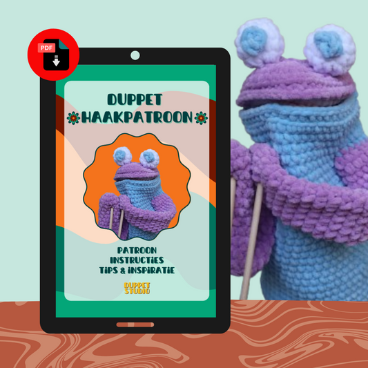 Digitaal Duppet Haakpatroon | PDF A4
