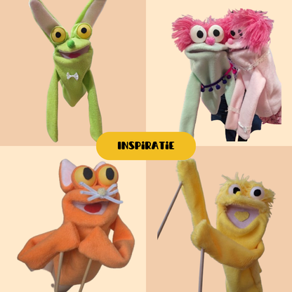 KreaDoe (kids)workshop: versier je eigen Duppet